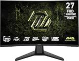 msi MAG 274CF X24 27-inch 1920 x 1080 (FHD) Gaming Monitor, 240Hz, AMD FreeSync Premium, HDR Ready, HDMI, VGA Port, VESA, Tilt, 0.5ms, Black