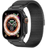 Milanese Loop Compatible for Apple Watch Ultra 3 2 1 Band 49 46 45 44 42mm