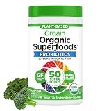 Orgain Organic Greens Powder, 50 Superfoods + Probiotics, Original, 0.62 lb