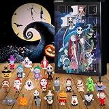 Nightmare Be Christmas Advent Calendar,Halloween Advent Calendar 2026,with 24 Collectible Ornament for Kids Adult Boys Girl,Halloween Countdown Calendar,Halloween Gifts