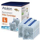 Aqueon Replacement Filter Cartridges Large, Filter Cartridge - 12 Pack
