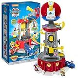 Paw Patrol Mighty Lookout Tower Playset with 4 Figures & Toy Car