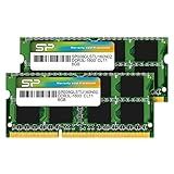 Silicon Power DDR3L 16GB (2x8GB) RAM 1600MHz (PC3 12800) 204 pin CL11 1.35V Non ECC Unbuffered SODIMM Laptop Notebook Memory RAM Module Upgrade