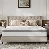Novilla Full Size Mattress 10 Inch, Hybrid Full Mattress in a Box, Comfort Sleep|Pocket Innerspring Pillow Top Mattresses for Motion Isolation, Pressure & Pain Relief, Medium Firm Feel