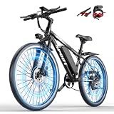 Misodo Electric Bike for Adults, 1500W Peak Mountain Ebike, 65 Miles Long Range, 48V 10.4Ah Removable Battery, 7-Speed E-Bike, 26" Tire Electric Bicycle for City Trail, 5 Modes, Front Suspension