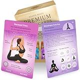Asana Moon Premium Yoga Cards – Deck with Over 120 Yoga Poses – Yoga Sequencing Deck with Yoga Cues and Sanskrit Names for Beginners and Teachers – Unique Yoga Gift for Women or Any Yoga Lover