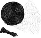 Unves Bird Netting, 13 x 33 Ft Heavy Duty Fruit Tree Netting for Garden