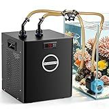 BAOSHISHAN Aquarium Chiller 79gal 1/3 HP Water Chiller for Hydroponics System with Compressor Refrigeration Special Quiet Design for Fish Tank Axolotl Coral Reef Tank (300L)
