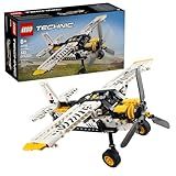 LEGO Technic Bush Plane Toy - Buildable Airplane Toy for Kids, Boys and Girls, Ages 8+ - Model Airplane Gift with Spinning Propeller, 4-Cylinder Piston Engine, and More - 42198