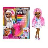 Rainbow High Air Brush & Create DIY Fashion Doll with Airbrush Marker Kit, Washable Rainbow Markers, Long Hair, Grey Eyes, Color, Create, Play, Rinse and Repeat. Creative 4-12+