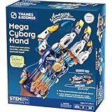 Thames & Kosmos Mega Cyborg Hand STEM Experiment Kit | Build Your Own GIANT Hydraulic Amazing Gripping Capabilities Adjustable for Different Sizes Learn Pneumatic Systems