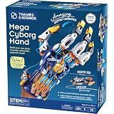 Thames & Kosmos Mega Cyborg Hand STEM Experiment Kit | Build Your Own GIANT Hydraulic Amazing Gripping Capabilities Adjustable for Different Sizes Learn Pneumatic Systems