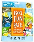 Hoyle 6-in-1 Kids Card Game Pack Go Fish Memory Old Maid Ages 3 Plus