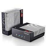 Trycoo AMD Ryzen 7 5800U Mini PC Gaming, 16GB DDR4/512GB PCIe3.0 NVMe SSD,Mini Computers with 2.5“ HDD, Type-C,DP, HD, Dual LAN, WiFi5, BT4.2, Rich USB