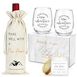 House Warming Gifts New Home Gift Ideas Cool Housewarming Gift Baskets New Apartment Unique Housewarming Blessing Gifts for Women, Men, Couple, First Time Home Buyers, Homeowners, Family