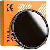 K&F CONCEPT 72mm Variable ND2-400 Lens Filter (1-9 Stops) for Camera Lens
