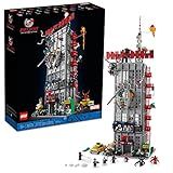 LEGO Marvel Spider-Man Daily Bugle Newspaper Office 76178 Building Set - Featuring 25 Spider-Verse Minifigures Including Peter Parker, Venom, and Spider-Gwen, Collectible Gift Idea for Adults