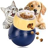 LunaPaw Interactive Cat Toy & Puzzle Feeder - Slow Feed Bowl Treat Dispenser for Indoor Cats and Kittens, Adjustable Food Game for Mental Stimulation and Bloat Prevention