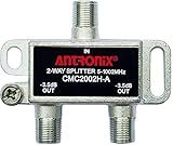 Antronix CMC2002H-A 2-Way Horizontal Splitter -3.5dB 5-1002 MHz High Performance for Coax Cable TV & Internet