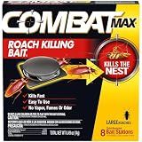 Combat Max Roach Killing Bait, Large Roaches, Kills the Nest, 8 Count