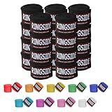 Ringside Mexican Style Boxing Hand Wraps (10 Pairs Pack), Black