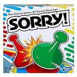 Sorry! Kids Board Game, Family Board Games for Kids and Adults, 2 to 4 Players, Family Games, Kids Games, Ages 6 and Up