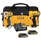 DEWALT 20V MAX Drill and Impact Driver (DCK240C2)