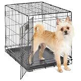 Midwest 24-Inch Single Door iCrate, for Small Breeds, 12-20 lbs