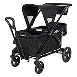 Baby Trend Expedition 2-in-1 Stroller Wagon PLUS, Ultra Black