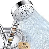 FEELSO Filtered Shower Head with Handheld, High Pressure Shower Filter Head