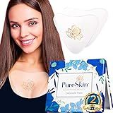 PureSkin Chest Wrinkle Pads-2 PACK -Decollete Anti Wrinkle Chest Pads | Silicone Patches for Wrinkles | Chest Wrinkle Pads Sleeping Reusable | Chest Wrinkles | Silicone Chest Pads