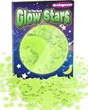 201 Pcs Glow in The Dark Stars Stickers, Boys Room Bedroom Ceiling Decor