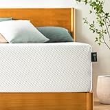 Zinus 12 Inch Queen Green Tea Memory Foam Mattress [New Version], Fiberglass Free, Medium Firm Feel, Zoned Pressure Relief, Certified Safe Foams & Fabric, Mattress in A Box
