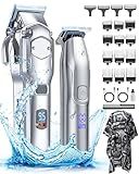 Romanda Clippers and Trimmers Set, Hair Clippers for Men Cordless,Mens Clippers and Grooming Set,Barber Clippers Set
