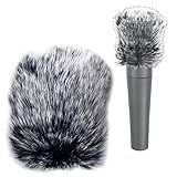 YOUSHARES Microphone Furry Windscreen for SM57 - Customized Pop Filter Deadcat Windshield Wind Jammer for Shure SM-57 Cardioid Dynamic Instrument Microphone