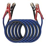 EXTRESPO Heavy Duty Jumper Cables - 4 Gauge 20 Feet 600Amp Automotive Booster Cables for Car Battery, for Car, SUV and Trucks, Jumper Cables Kit with Carry Bag, Gloves, Brushes (4 Gauge 20 FT)…