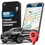 Cube Pro Real-Time GPS Tracker for Cars & Trucks w/ 4G LTE & 1 Year Battery