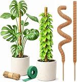 Craft911 29" Moss Pole Monstera Plant Support, Indoor Plant Stakes