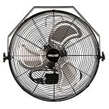 NewAir 18" Wall Mount Fan, Heavy Duty Industrial Shop and Garage Fan