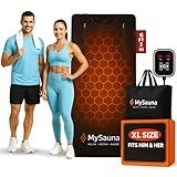 MySauna XL Infrared Sauna Blanket | Fits Him & Her | Fast Sweat, Sauna Bag Reaches 176°F | At-Home Sauna Blanket for Detox & Relaxation | Size 6.2 x 3 ft | Includes Carry Bag & Upgraded Control Panel