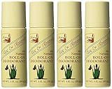 Alvera All Natural Roll-On Deodorant Aloe & Almonds - 3 Fl Oz, 4 pack