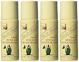 Alvera All Natural Roll-On Deodorant Aloe & Almonds - 3 Fl Oz, 4 pack
