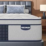 Queen Mattress 14 Inch Meduim Firm, Deep Sleep Hybrid Mattress for Lumbar Support & Back Side Sleepers, Pain Relief Mattresses in a Box with Pocket Springs & Cooling Gel - 365-Night Trial, CertiPUR-US