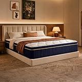 Full Size Mattress, 12 Inch Hybrid Mattress Full in a Box, Medium Firm Memory Foam Mattress, with Individual Pocket Springs, Upgrade Zoned Support, Motion Isolation&Pressure Relief, CertiPUR-US