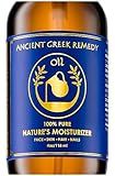 Ancient Greek Remedy After Shower Body Oil for Women - Organic Face Oil & Body Moisturizer for Dry Skin with Sweet Almond, Jojoba, Olive, Lavender and Vitamin E Oil - Natural Clean Skincare, 4 oz