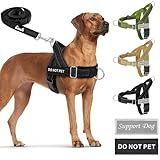 SlowTon No Pull Dog Harness with Front Clip - Heavy Duty, Soft Padded