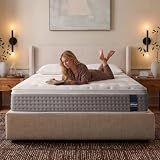 Queen Mattress, 12 Inch Hybrid Mattress with Memory Foam , Medium Firm,