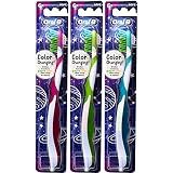 Oral-B Pro-Health Junior CrossAction Galaxy Toothbrush, Ages 6+, Soft - Pack of 3