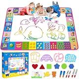 Water Doodle Mat - Kids Painting Drawing Board, Gift Toy for Ages 3-12 Pink