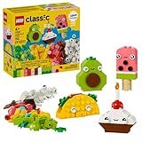 LEGO Classic Creative Food Friends Building Toy Set - Pretend Play Food for Kids, Boys and Girls, Ages 4+ - Learning and Educational Toy for Preschool - Gift Idea for Birthdays - 11039